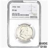 1954 Franklin Half Dollar NGC PF66