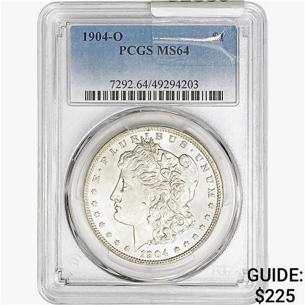 1904-O Morgan Silver Dollar PCGS MS64