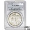 Image 1 : 1883-CC Morgan Silver Dollar PCGS MS65
