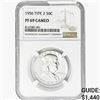 Image 1 : 1956 Franklin Half Dollar NGC PF69 Ty 2 Cameo