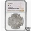 1934-S Silver Peace Dollar NGC XF45