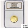 1997 $100 NIUE 6.3g Diana Gold NGC PF69