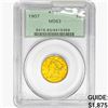 1907 $5 Gold Half Eagle PCGS MS63