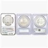 Image 2 : [3]1996-2004 Commem. Silver Dollars   MS/PR69