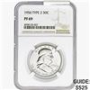 Image 1 : 1956 Franklin Half Dollar NGC PF69 Type 2