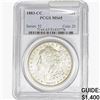 Image 1 : 1883-CC Morgan Silver Dollar PCGS MS65