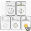 [5]1955 U.S. Proof Set 1C-50C NGC PF67