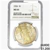 Image 1 : 1926 Silver Peace Dollar NGC MS65