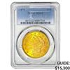 1875 $20 Gold Double Eagle PCGS MS62