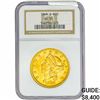 1869-S $20 Gold Double Eagle NGC AU55