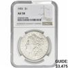 Image 1 : 1901 Morgan Silver Dollar NGC AU58