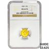Image 1 : 1884 Rare Gold Dollar NGC MS62 PL