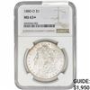 Image 1 : 1880-O Morgan Silver Dollar NGC MS63+