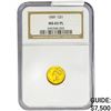 Image 1 : 1889 Rare Gold Dollar NGC MS65 PL
