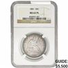 Image 1 : 1881 Seated Liberty Half Dollar NGC MS62 PL