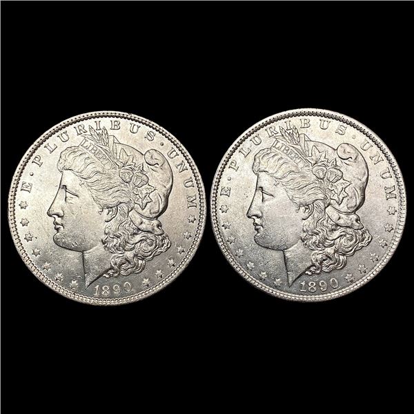 [2] 1890 Morgan Silver Dollar UNCIRCULATED