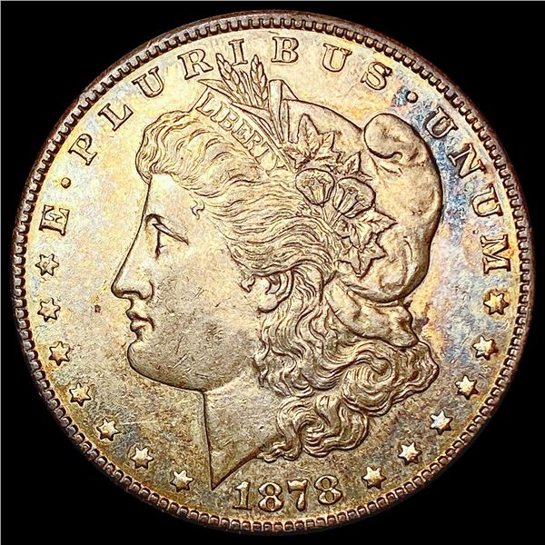1878-S Morgan Silver Dollar CLOSELY UNCIRCULATED