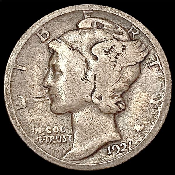 1921 Mercury Dime NICELY CIRCULATED