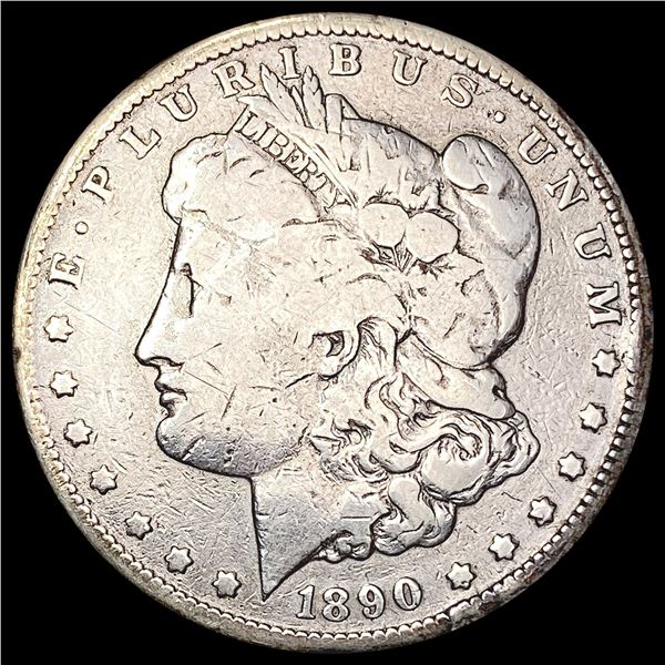 1890-CC Morgan Silver Dollar NICELY CIRCULATED