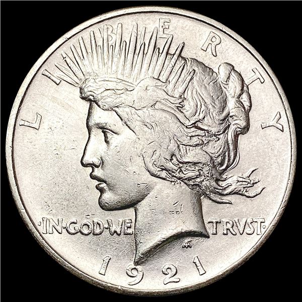 1921 High Relief Silver Peace Dollar CLOSELY UNCIRCULATED