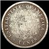 Image 2 : 1880 RARE! Shield Nickel NICELY CIRCULATED