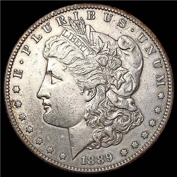 1889-S Morgan Silver Dollar CHOICE AU