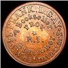 Image 1 : 1863 Frank L. Gay 1c Civil War Store Token UNCIRCULATED