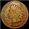 Image 1 : 1870 Indian Head Cent NICELY CIRCULATED