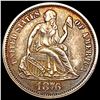 Image 1 : 1876 Seated Liberty Dime CHOICE AU