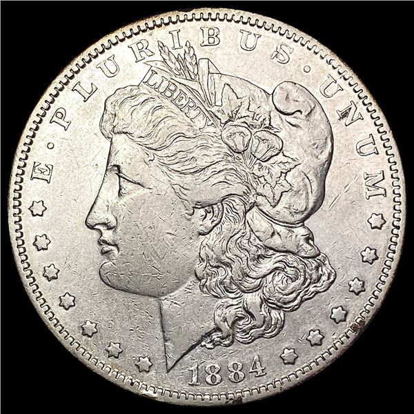 1884-S Morgan Silver Dollar CLOSELY UNCIRCULATED