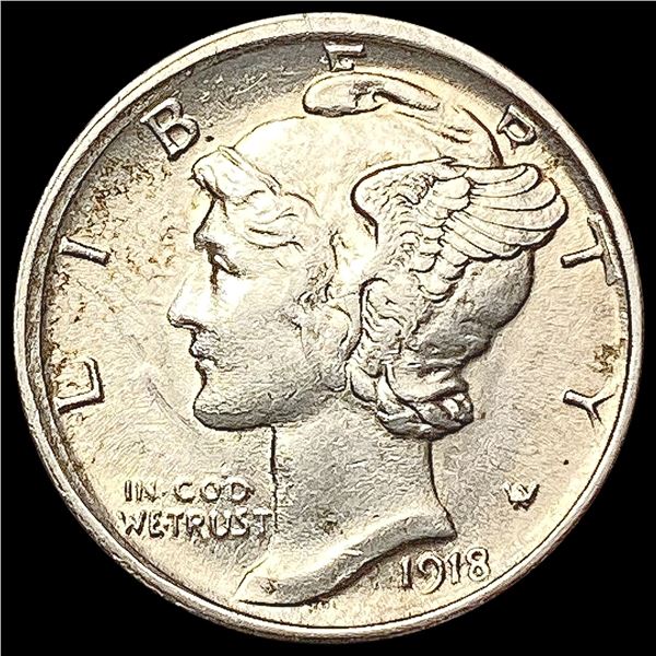 1918-S Mercury Dime UNCIRCULATED