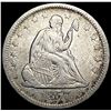 1857-O Seated Liberty Quarter LIGHTLY CIRCULATED