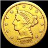 1873 $2.50 Gold Quarter Eagle NICELY CIRCULATED