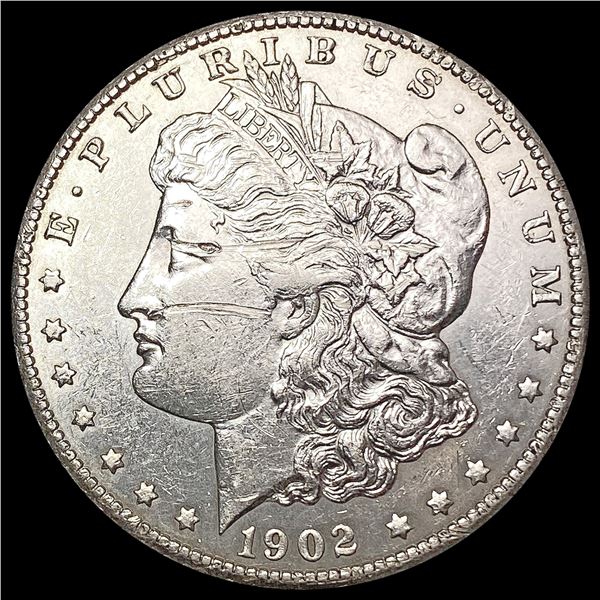 1902-S Morgan Silver Dollar CLOSELY UNCIRCULATED