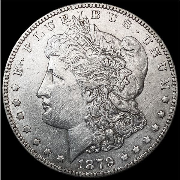 1879-S Rev 78 Morgan Silver Dollar CLOSELY UNCIRCULATED