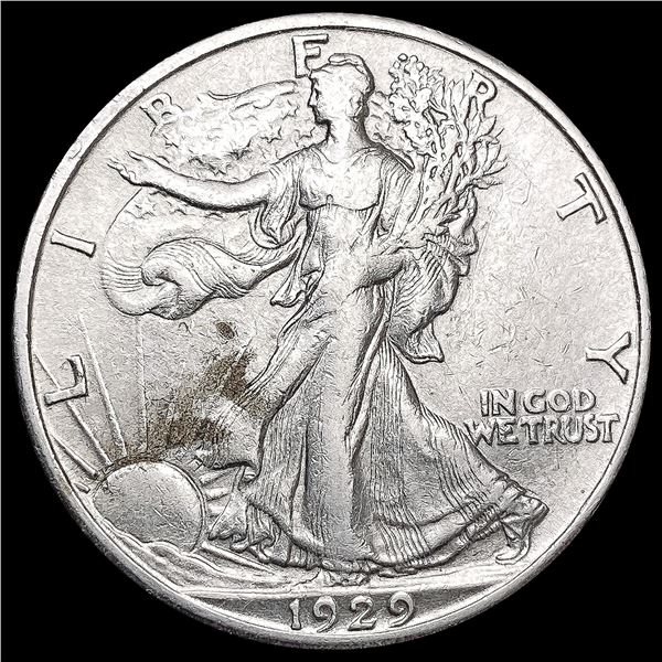 1929-D Walking Liberty Half Dollar CLOSELY UNCIRCULATED