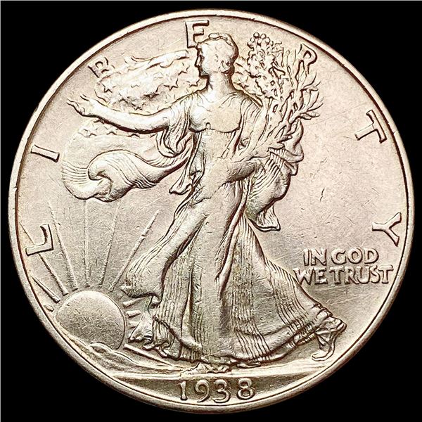 1938-D Walking Liberty Half Dollar CLOSELY UNCIRCULATED