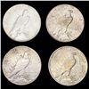 Image 2 : 1922-1935 US Silver Peace dollar Collection [4 Coins] HIGH GRADE