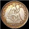 Image 1 : 1857 Seated Liberty Half Dime CHOICE AU