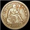1847-O Seated Liberty Quarter NICELY CIRCULATED