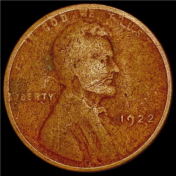 1922 No D Wheat Cent NICELY CIRCULATED