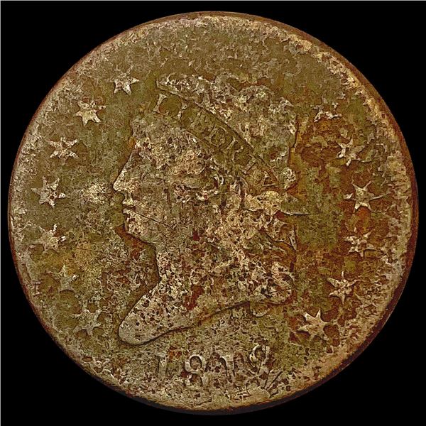 1812 Lg Date Classic Head Cent NICELY CIRCULATED