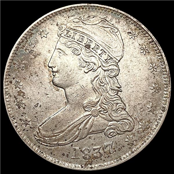 1837 Capped Bust Half Dollar CLOSELY UNCIRCULATED