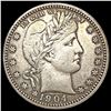 Image 1 : 1904 Barber Quarter CLOSELY UNCIRCULATED