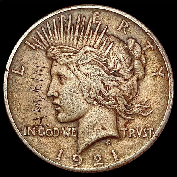 1921 Silver Peace Dollar NICELY CIRCULATED