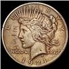 Image 1 : 1921 Silver Peace Dollar NICELY CIRCULATED