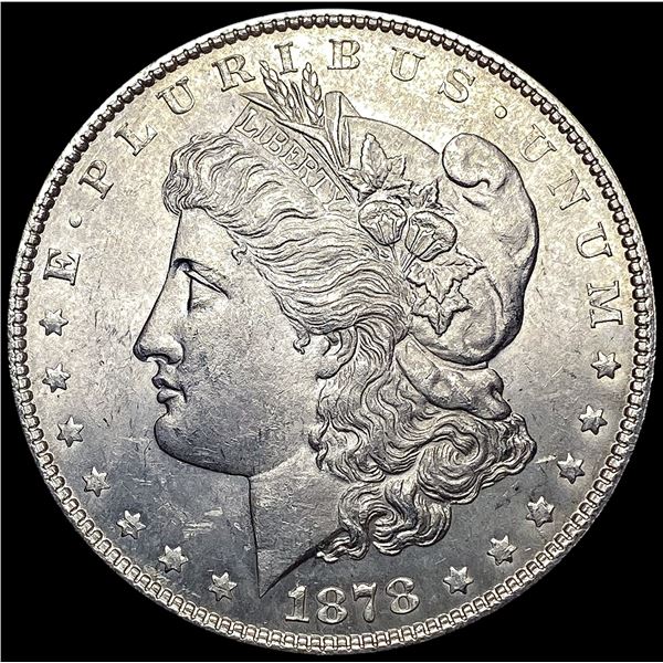 1878 Morgan Silver Dollar CLOSELY UNCIRCULATED