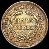 Image 2 : 1857 Seated Liberty Half Dime NEARLY UNCIRCULATED