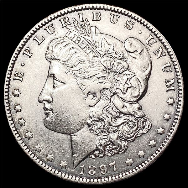 1897-O Morgan Silver Dollar CLOSELY UNCIRCULATED