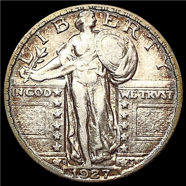 1927-D Standing Liberty Quarter LIGHTLY CIRCULATED